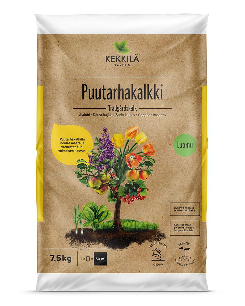 Kekkilä Puutarhakalkki 7,5 kg