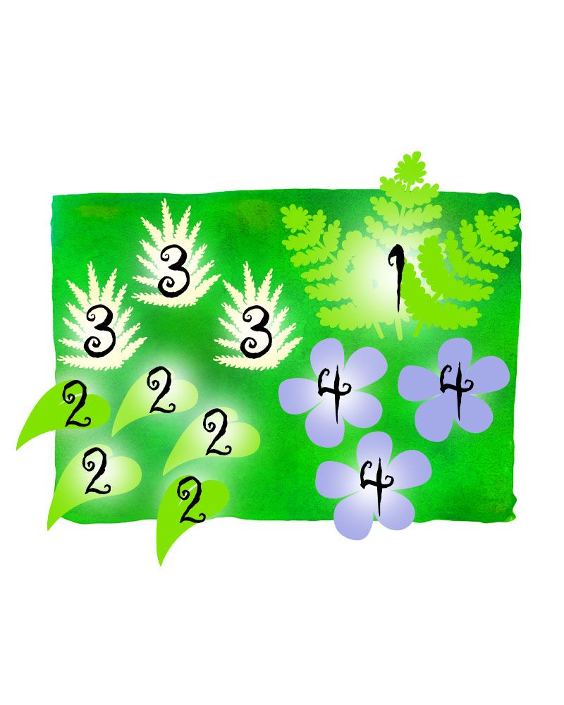 Kuutamolla 3 -perennapenkki 10 kpl