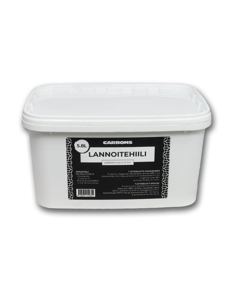 Carbons Lannoitehiili 5,8 l
