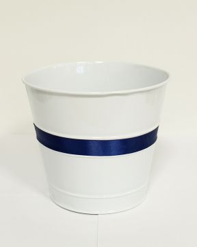 Koristeruukku sinivalkoinen