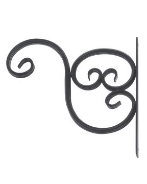 Amppelikoukku Rome musta