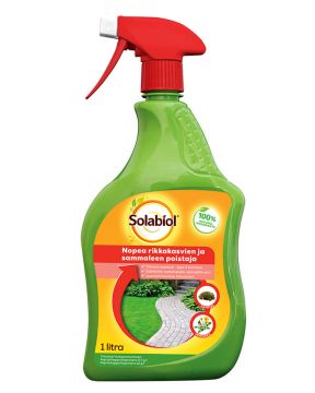 Solabiol Rikkakasvien ja sammaleen poistaja 1 l