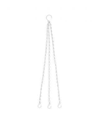 Amppeliketju valkoinen 50 cm