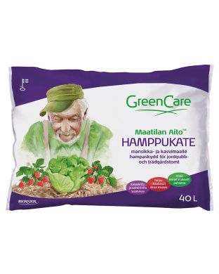 GreenCare Hamppukate mansikka- ja kasvimaalle 40 l